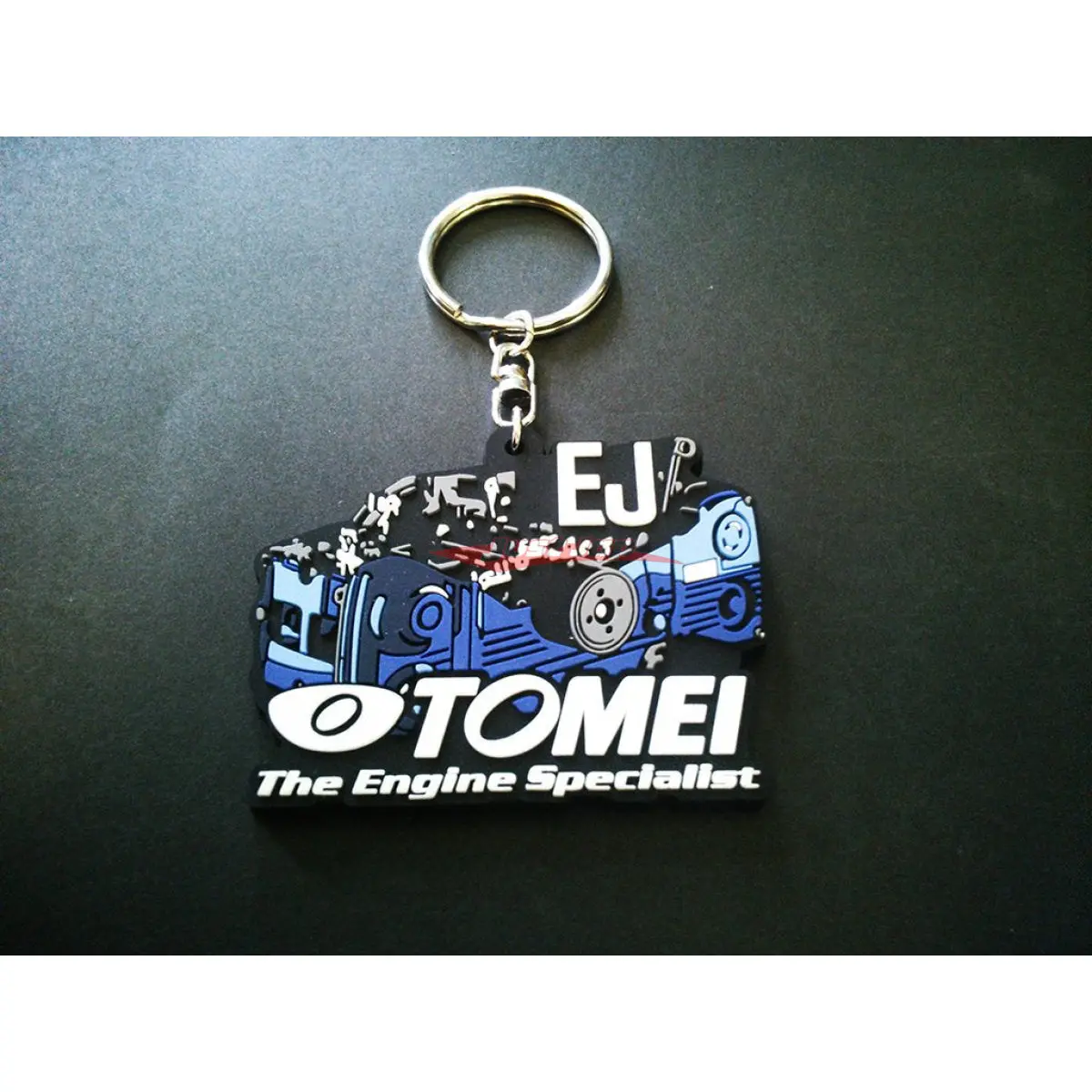 Tomei Silicone Rubber Key Chain Fits Subaru Ej20 / Ej25 1