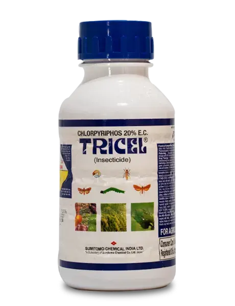 Tricel Insecticide (Chlorpyriphos) For Cotton & Paddy 1