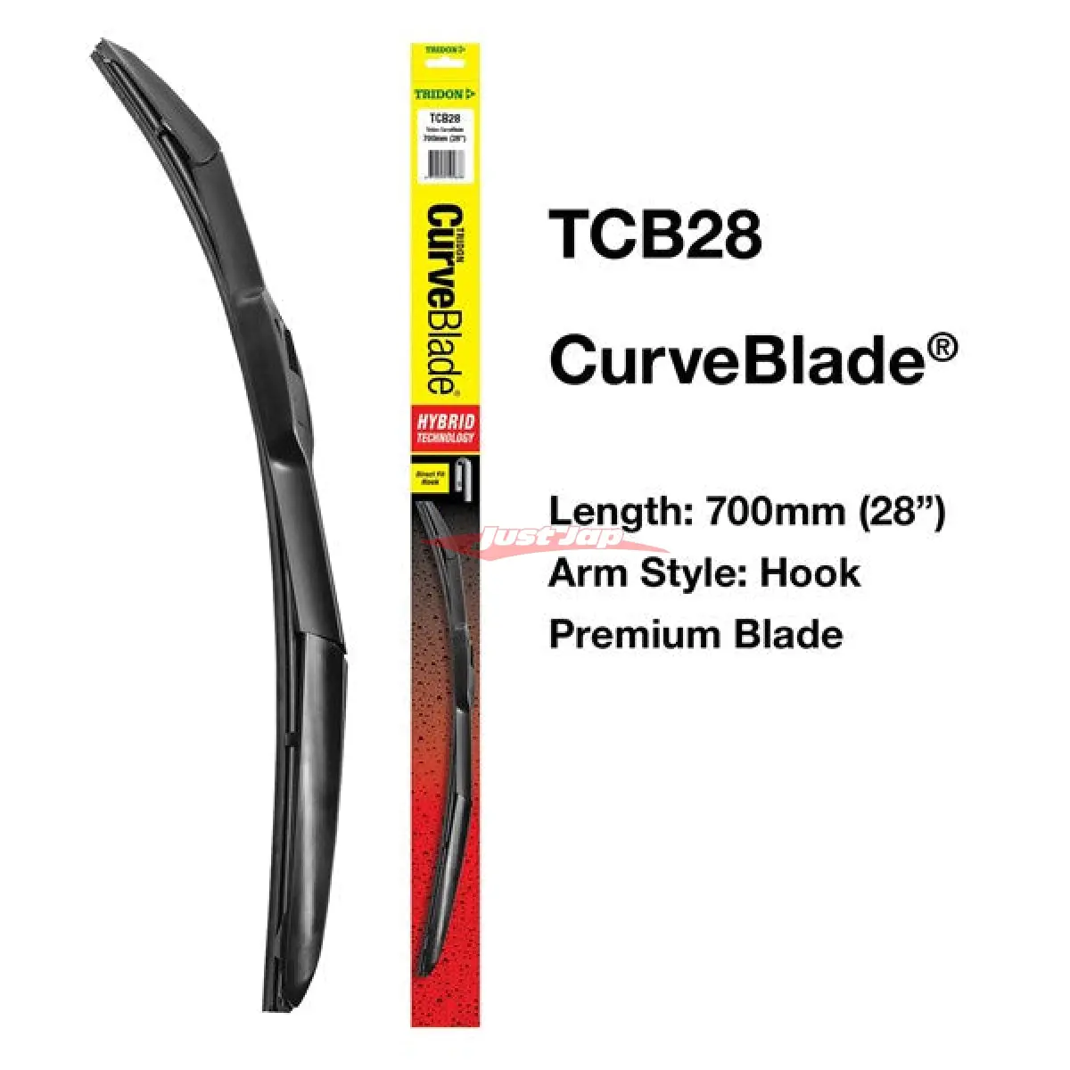 Tridon Curved Wiper Blade Assembly 700Mm / 28" (Direct Fit Hook) 1