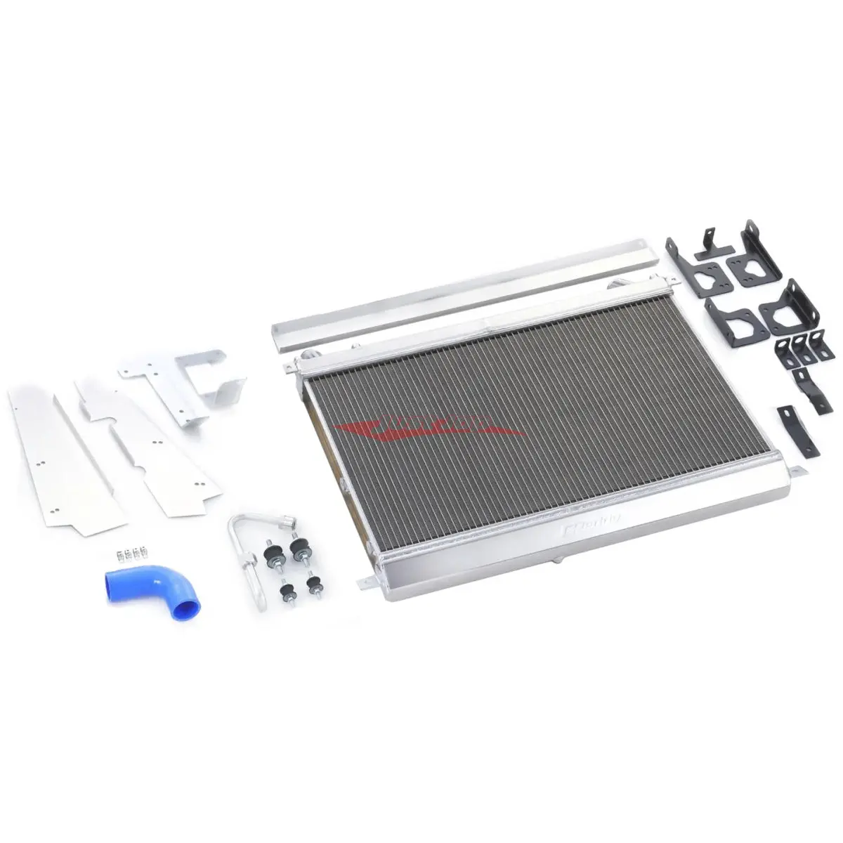 Trust Greddy V-Layout Radiator Kit (Intercooler-Less) Fits Mazda Fd3s Rx-7 1