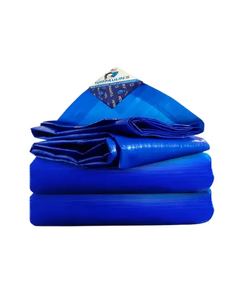Tuffpaulin 9.14 M X 9.14 M (30Ft X 30Ft) 250 Gsm Blue Tarpaulin-Tirpal 1