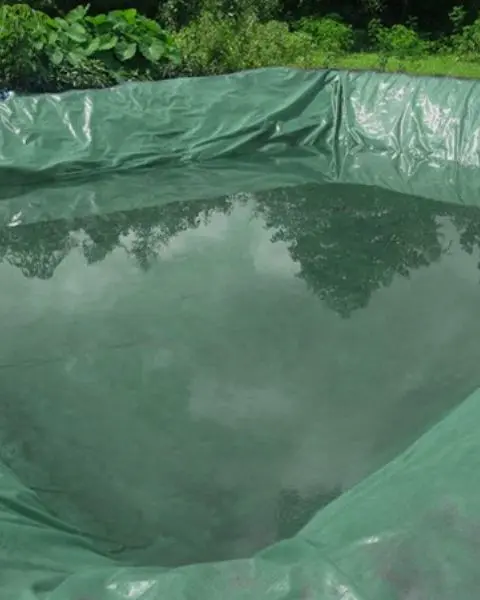 Tuffpaulin 12.19 M X 12.19 M (40Ft X 40Ft) 200 Gsm Green Pond Liner Super Tarpaulin-Tirpal 1