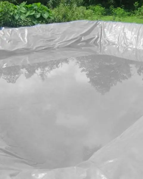 Tuffpaulin 12.19 M X 12.19 M (40Ft X 40Ft) 200 Gsm Silver Pond Liner Super Tarpaulin-Tirpal 1