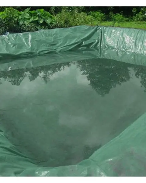 Tuffpaulin 15.24 M X 15.24 M (50Ft X 50Ft) 200 Gsm Green Pond Liner Tarpaulin-Tirpal 1