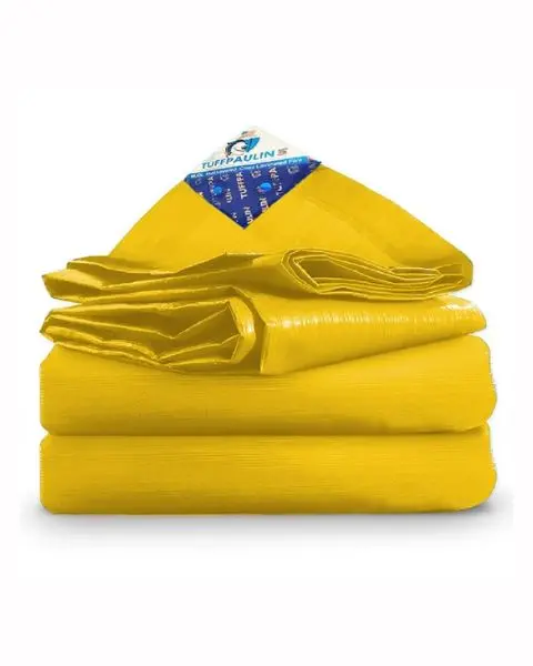 Tuffpaulin Pond Liner 12.19 M X 9.14 M (40Ft X 30Ft) 200 Gsm Yellow Tarpaulin-Tirpal 1