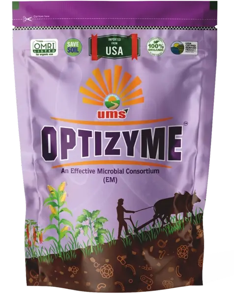 Ums Optizyme Bio Fertilizer For Healthy Soil & Crops 1