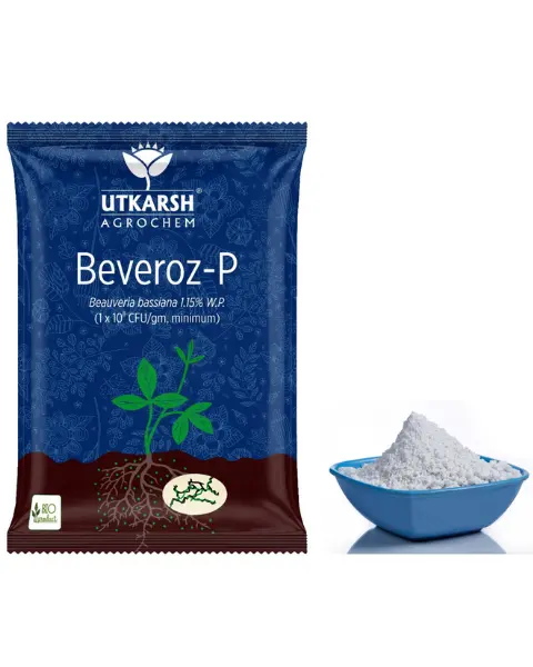 Utkarsh Beveroz-P (Beauveria Bassiana 1.15% Wp) – Bio Insecticide For Pest Control 1