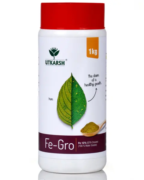 Utkarsh Fegro (Iron - Fe - 12% Edta Chelated, 100% Water Soluble Foliar Spray Fertilizers) 1