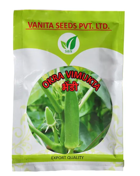 Vanitha Okra Vimukta Seeds – High-Yield, Pest-Resistant & Early-Maturing 1
