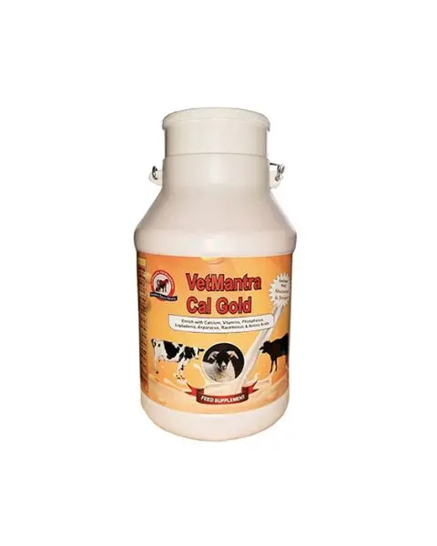 Vetmantra Cal Gold-Milk Enhancer For Cattle And Dairy Animals 1