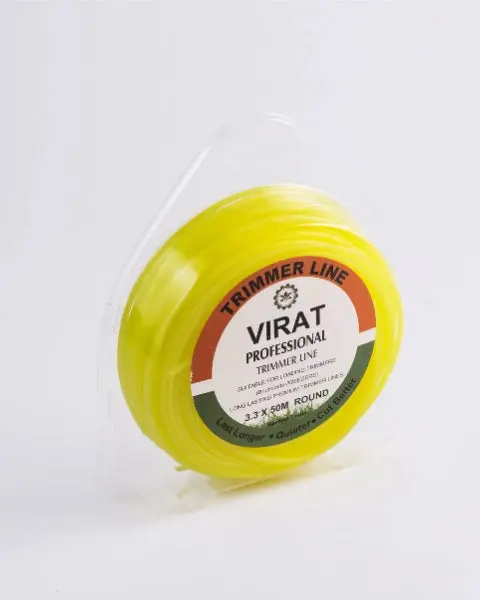 Svvas Virat Professional Trimmer Line For Brush Cutter 3.3Mm X 50 Meters Yellow (Round Profile) (Tlyr3350) 1