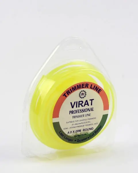Svvas Virat Professional Trimmer Line For Brush Cutter 4.0Mmx20meters Yellow(Round Profile) (Tlyr420) 1