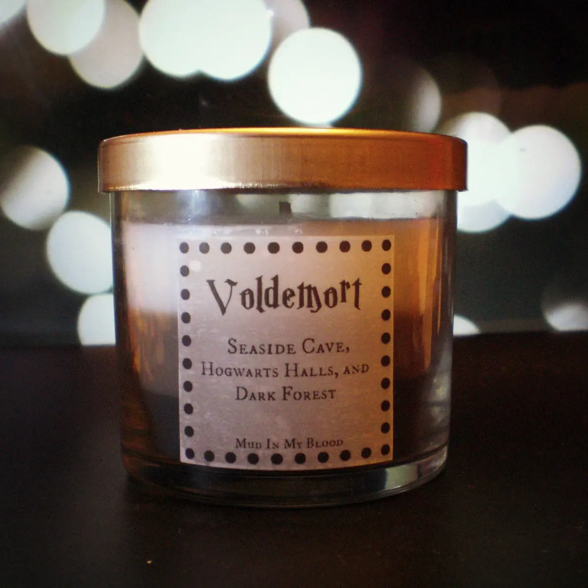 Dark Villian Scented 4Oz Candle- Seaside Cave, Castle Halls, And Dark Forest 1