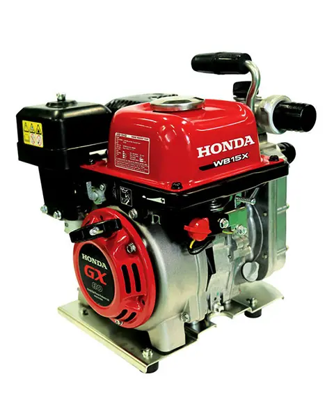 Honda Wb15x Water Pump 2 Hp Self Priming 3.81 Cm X 3.81 Cm (1.5 X 1.5 Inch) Petrol 1