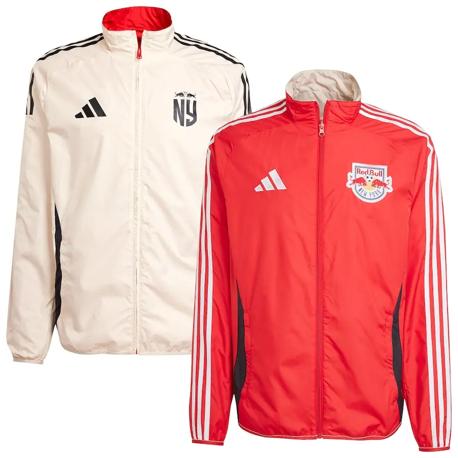 New York Red Bulls Adidas Reversible Jacket 1