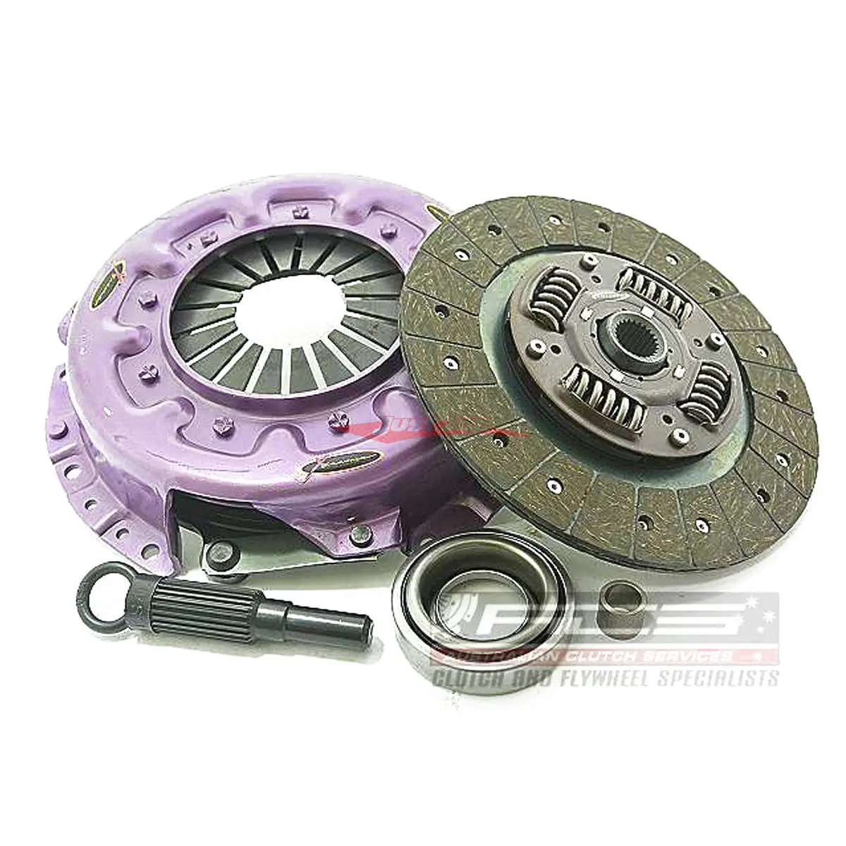 Xtreme Extra Heavy Duty Organic Clutch Kit Fits Nissan S13/S14/S15 Silvia & 180Sx/200Sx (Sr20de/T - 5 Speed) 1