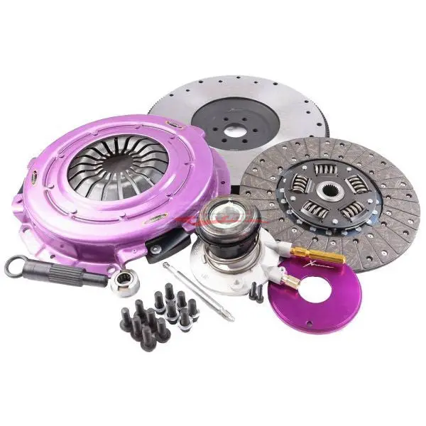 Xtreme Heavy 280Mm Duty Organic Clutch Kit With Flywheel & Concentric Slave (Non Sac) Fits Ford Falcon Xr6 Turbo (Fg) 1