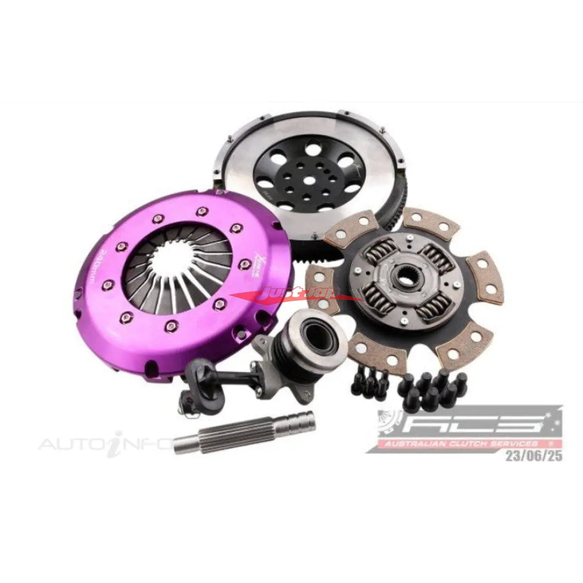 Xtreme Heavy Duty Button Clutch & Cromomoly Flywheel Kit Inc Clutch Slave Cyl. Fits Hyundai I20n G4fv 1