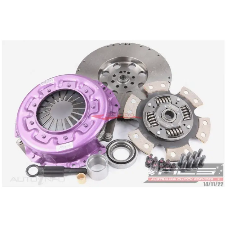 Xtreme Heavy Duty Button Clutch & Flywheel Kit Fits Nissan S15 Silvia & 200Sx (6 Speed) 1