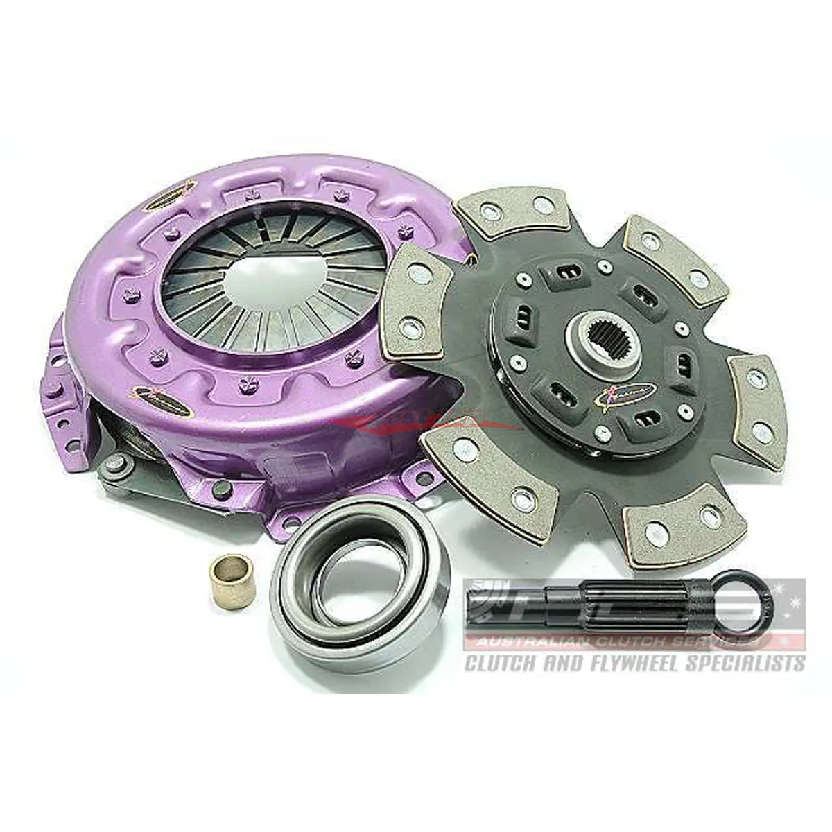 Xtreme Heavy Duty Button Clutch Kit Fits Nissan R31/R32/R33/R34 & Vl Commodore (Push Type) 1