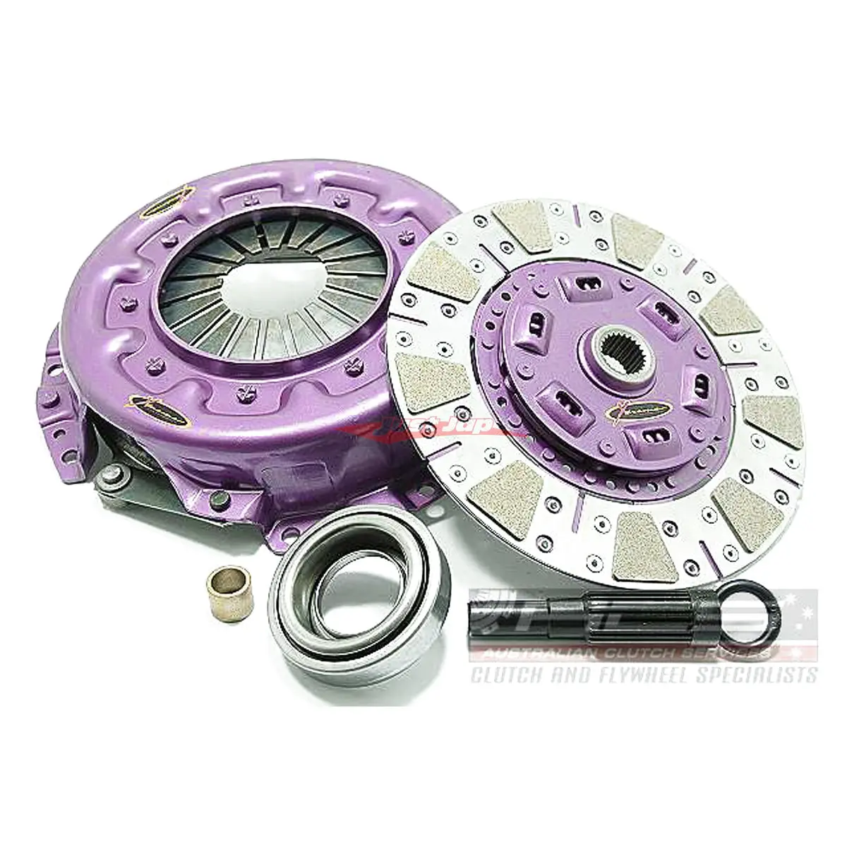 Xtreme Heavy Duty Cushion Button Clutch Kit Fits Nissan R31/R32/R33/R34 & Vl Commodore (Push Type) 1