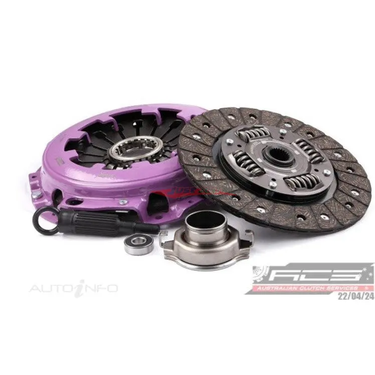 Xtreme Heavy Duty Organic Clutch Kit Fits Subaru Impreza Wrx / Sti, Forester & Legacy / Liberty (Ej20 5 Speed Pull Type) 1