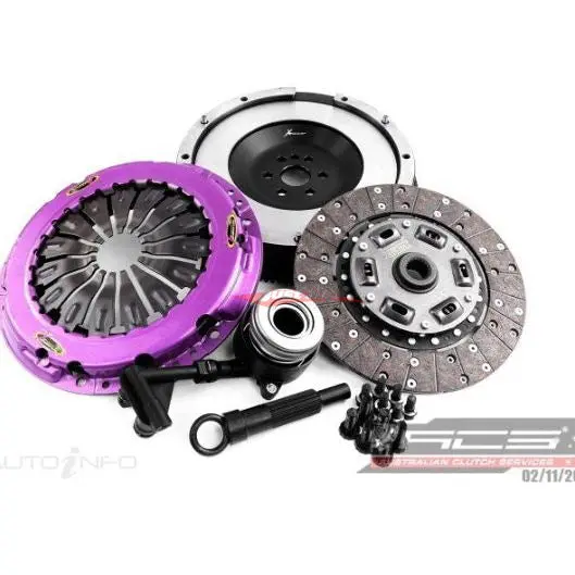 Xtreme Heavy Duty Organic Clutch Kit & Smf + Csc- Ford Fiesta St Wz Turbo 1
