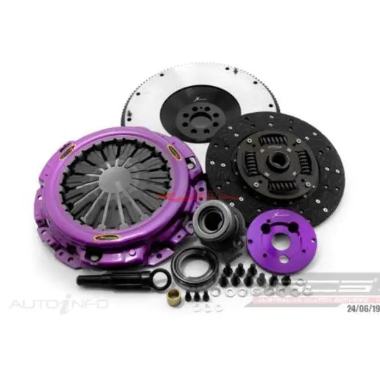 Xtreme Heavy Duty Organic Single Mass Flywheel Clutch Kit & Scs Fits Nissan Z33 350Z, Z34 370Z & V36 Skyline 1