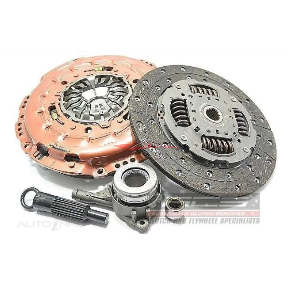 Xtreme Outback Heavy Duty Organic Clutch Kit Fits Ford Ranger (Px 2011+) Mazda Bt50 (Up Ur 2011+) 1