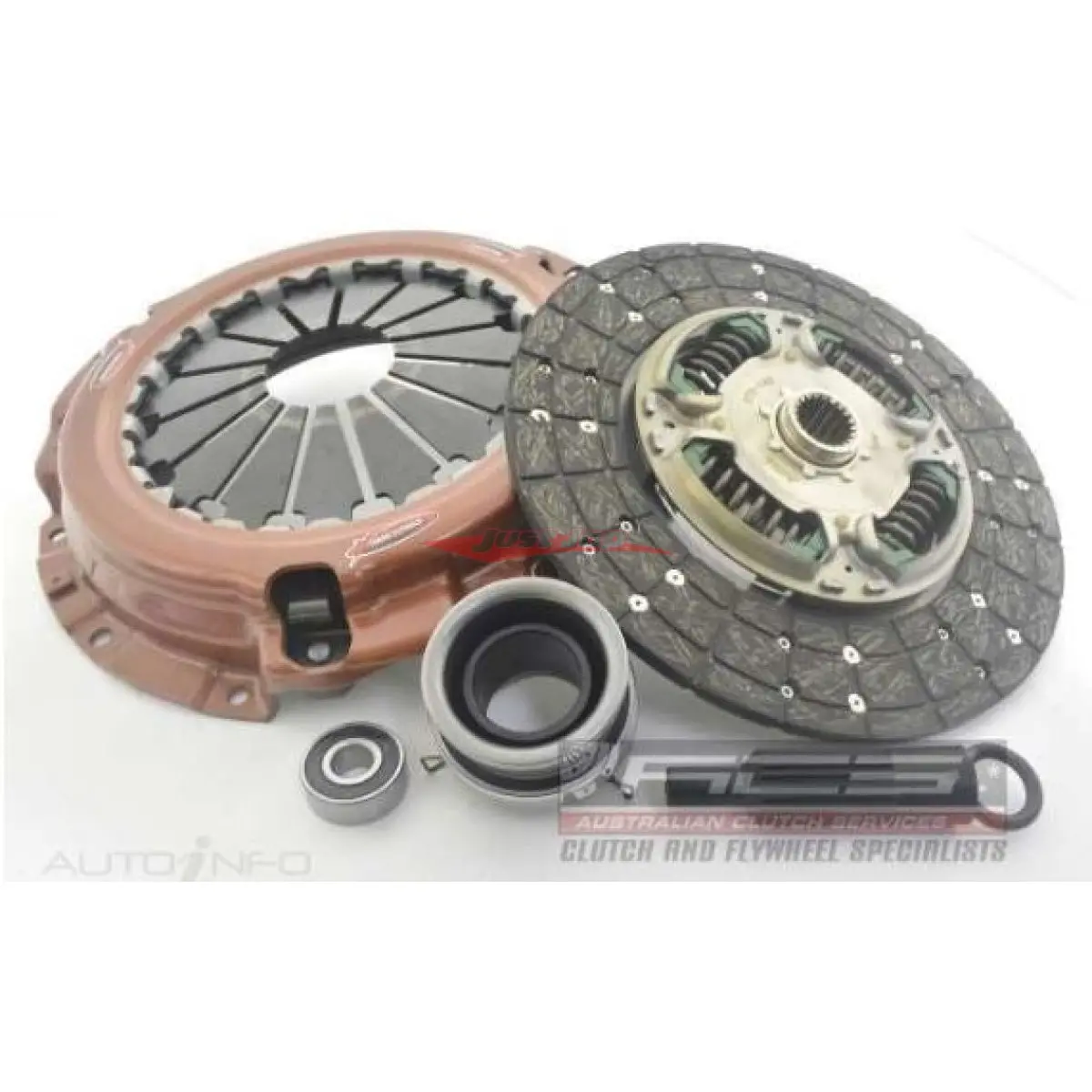 Xtreme Outback Heavy Duty Organic Clutch Kit Fits Toyota Landcruiser Hdj100r (4.2L 1Hdfte) 1