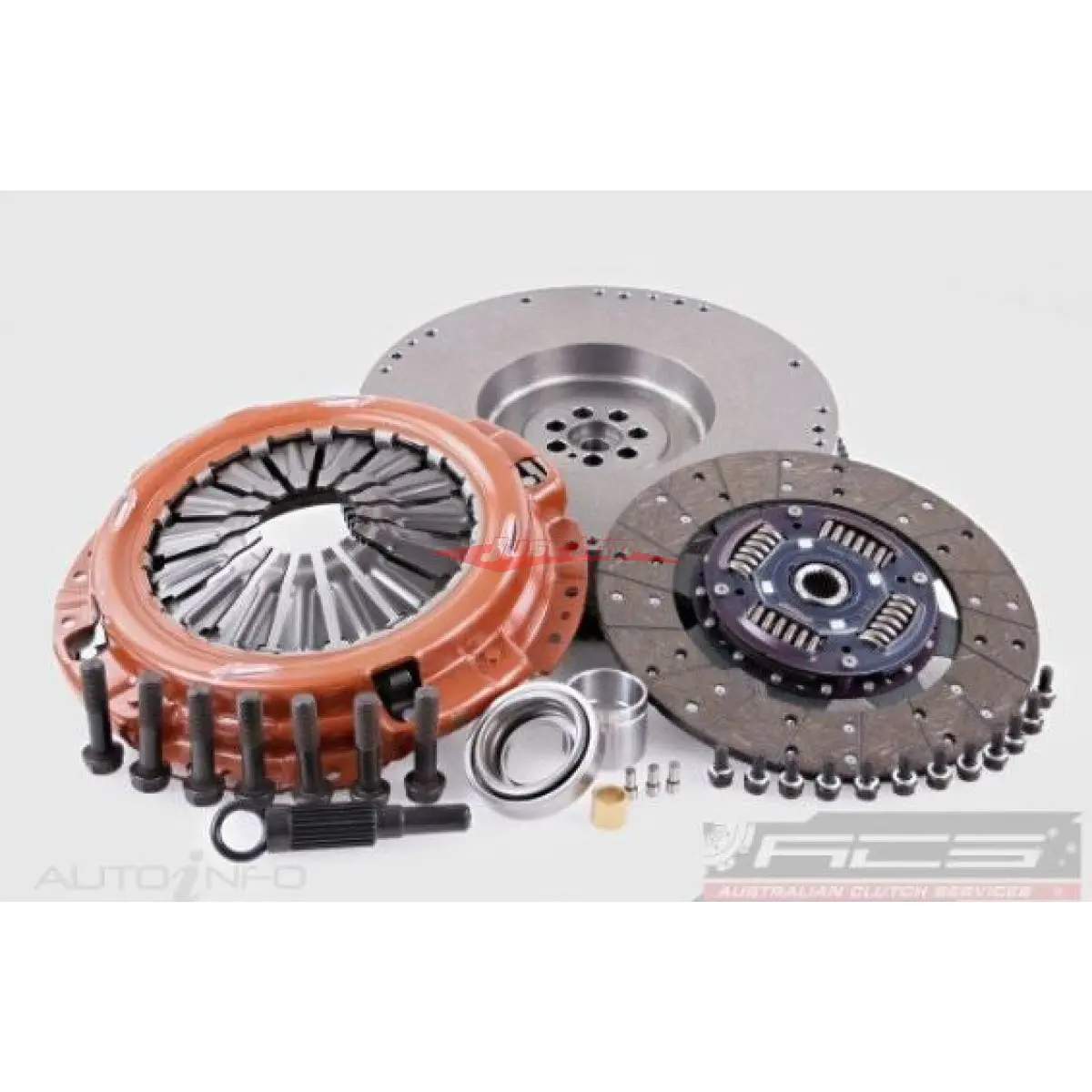 Xtreme Outback Heavy Duty Organic Clutch Kit With Smf Fits Nissan Patrol Gu Y61 (Zd30ddti) 1