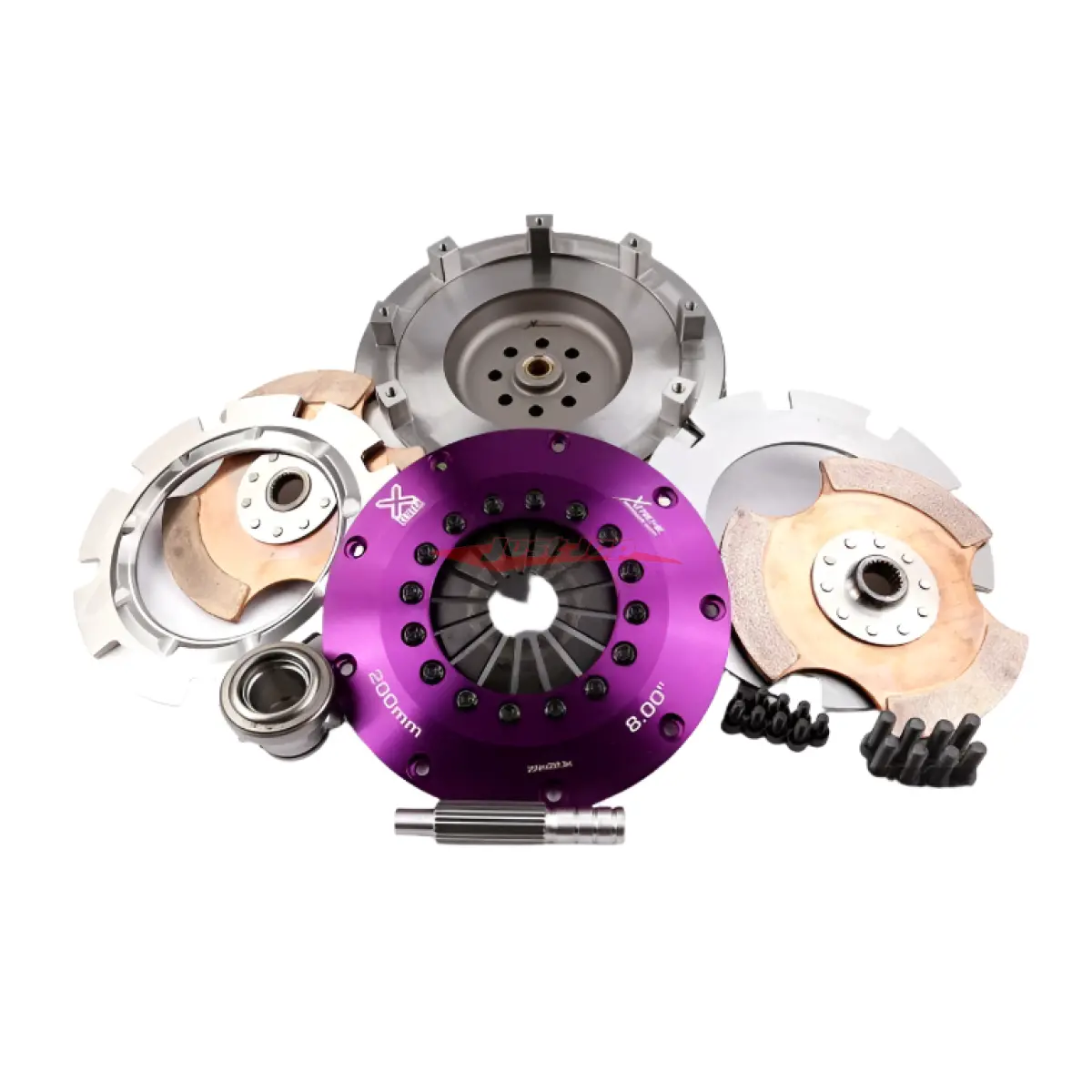 Xtreme Twin Plate Race Clutch 200Mm (Ceramic Solid Centre) Fits Nissan S15 Silvia & 200Sx (6 Speed) 1