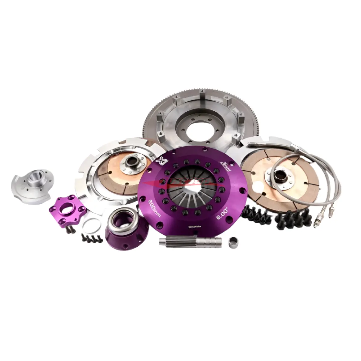 Xtreme Twin Plate Race Clutch 200Mm (Ceramic Solid Centre) Inc. Csc Fits Mazda Rx-7 Fd3s (13Brew) 1