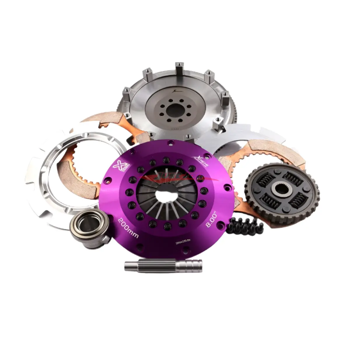 Xtreme Twin Plate Race Clutch 200Mm (Ceramic Sprung Centre) Fits Nissan S13/S14 5 Speed 1