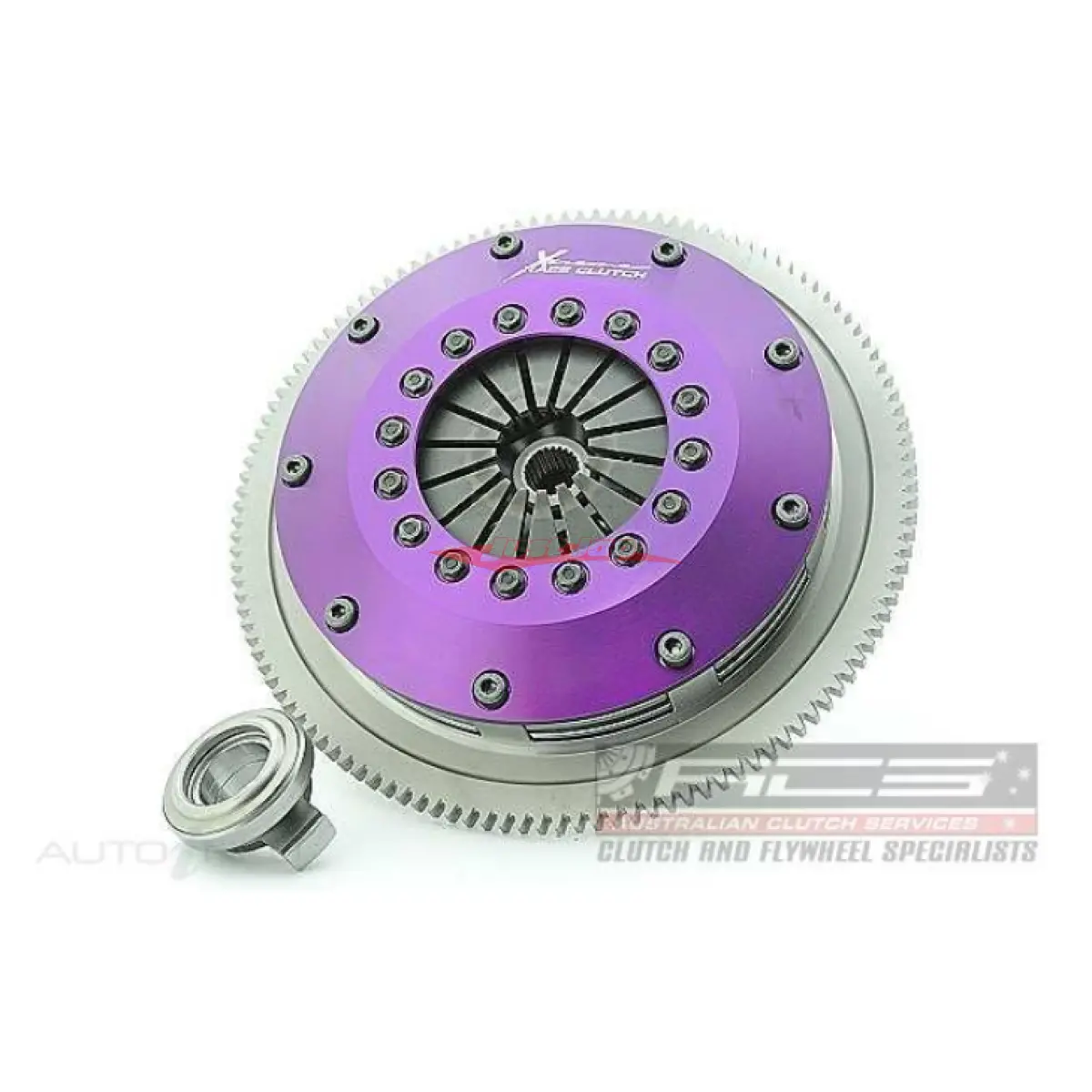 Xtreme Twin Plate Race Clutch 200Mm (Ceramic Sprung Centre) Fits Toyota 86 & Subaru Brz (Fa20/Fa24) 1
