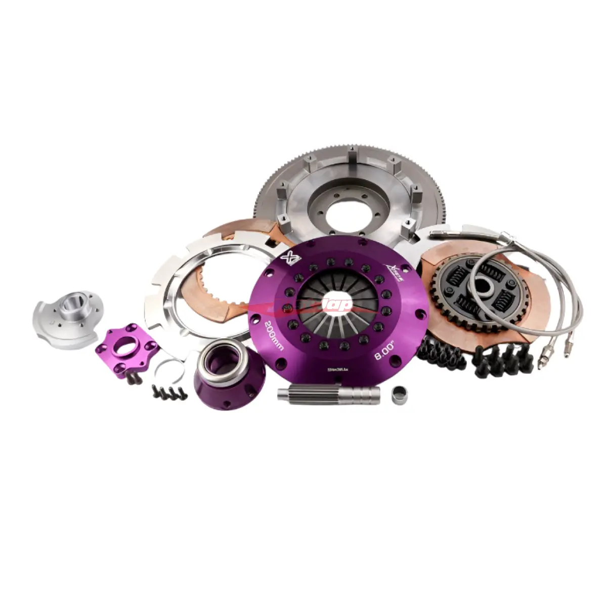 Xtreme Twin Plate Race Clutch 200Mm (Ceramic Sprung Centre) Inc. Csc Fits Mazda Rx-7 Fd3s (13Brew) 1