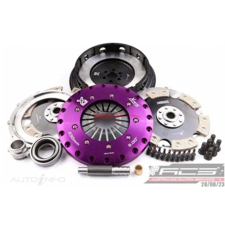 Xtreme Twin Plate Race Clutch 230Mm (Ceramic Solid Centre) Fits Nissan Skyline R31/R32/R33 (Push Type) 1