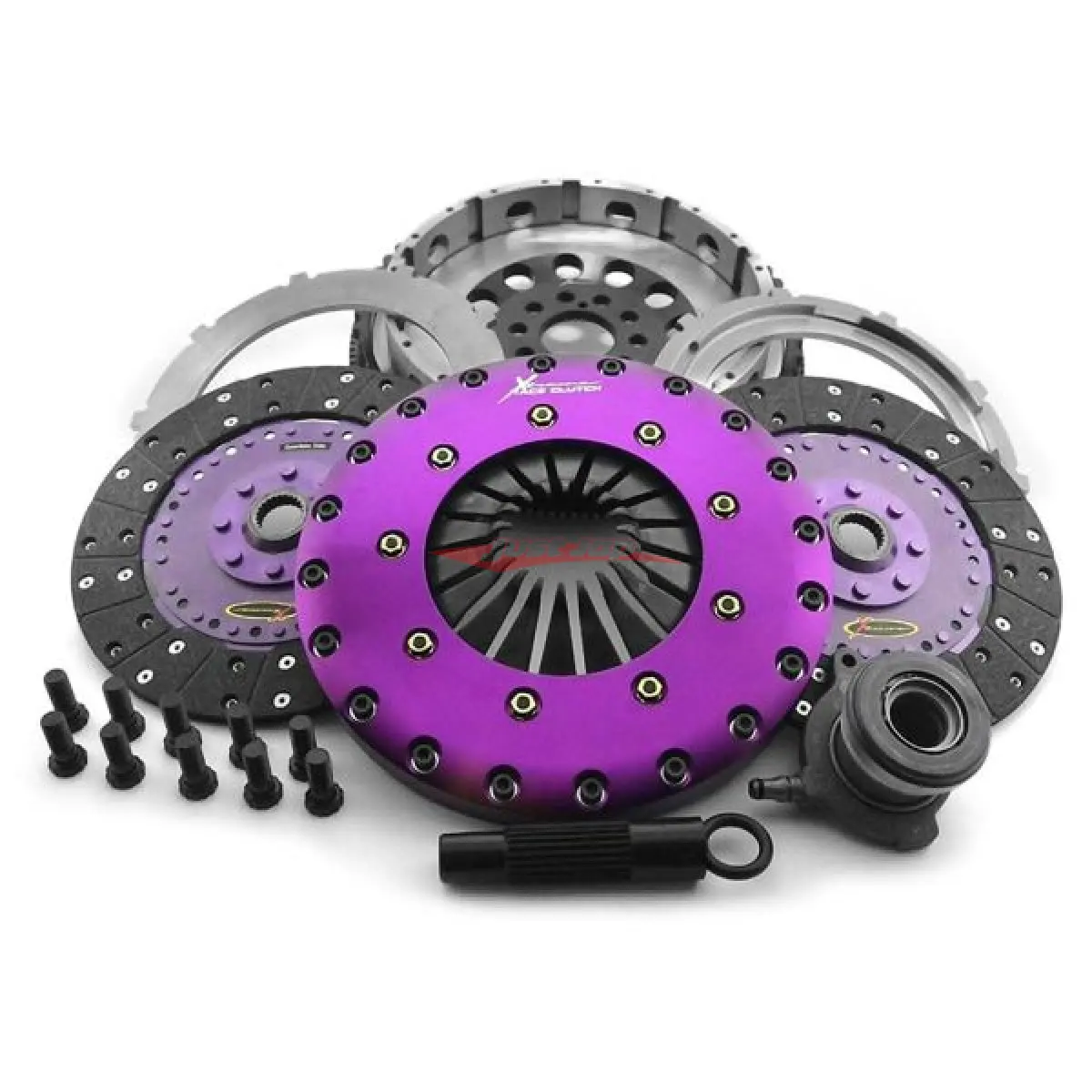 Xtreme Twin Plate Race Clutch 230Mm (Organic Solid Centre) Fits Toyota Chaser, Cresta, Mark Ii, Soarer, Supra & Verossa (1Jz-Gte) 1