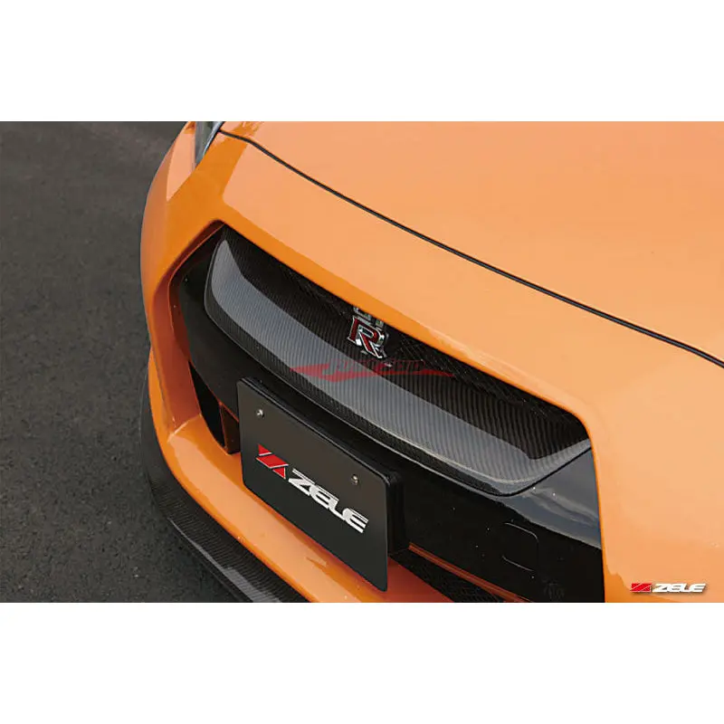 Zele Carbon Front Grille Fits Nissan R35 Gtr Cba 11/07-11/10 1
