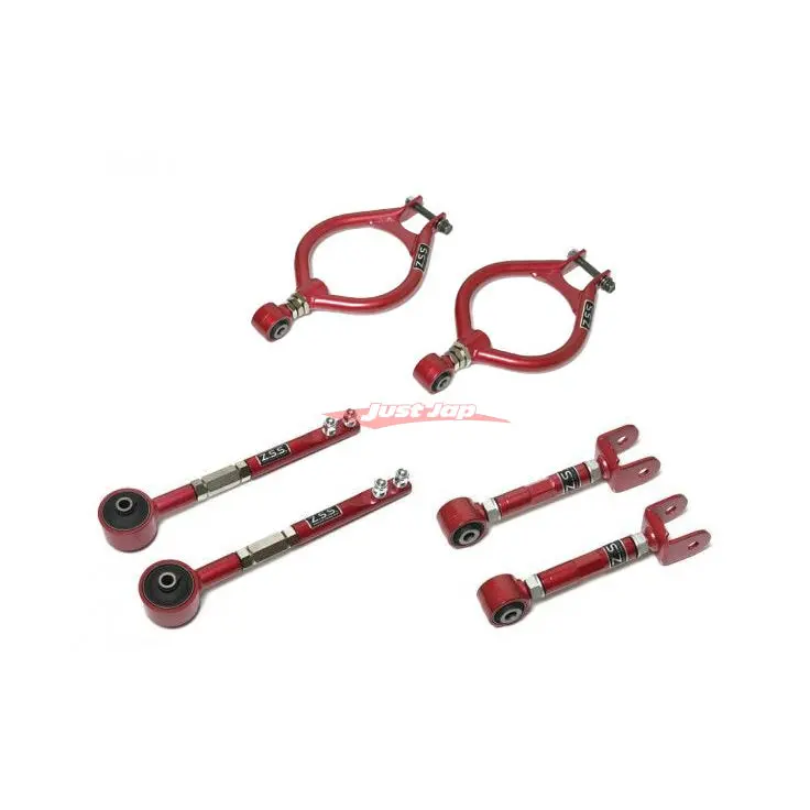 Zss 6 Piece Suspension Arm Kit (Hardened Rubber) Fits Nissan S13 Silvia, 180Sx, R32 Skyline, A31 Cefiro & Z32 300Zx 1