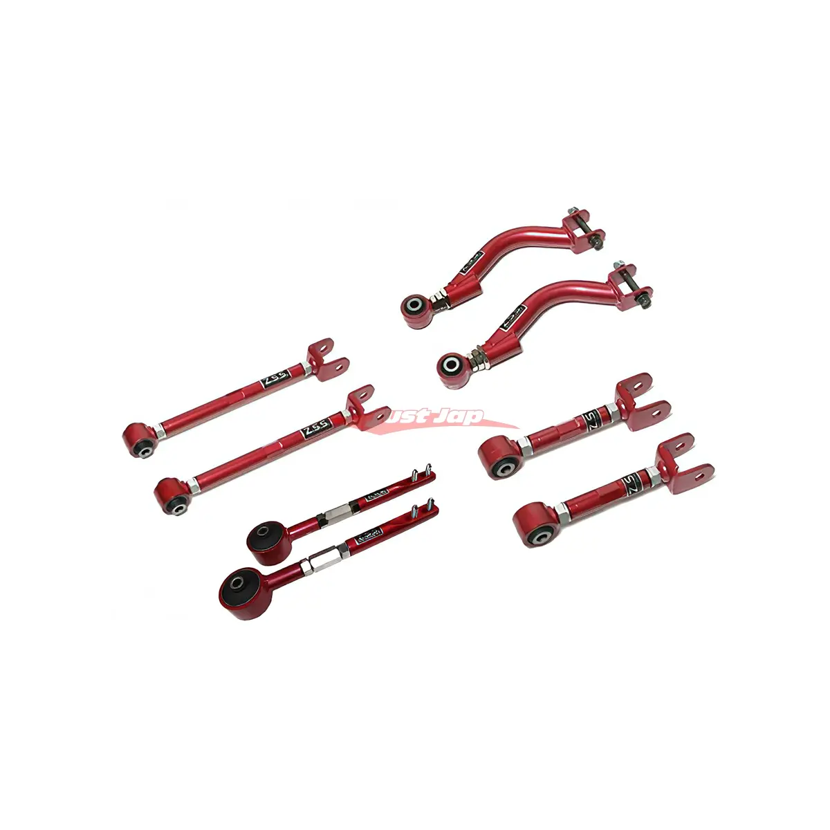 Zss 8 Piece Suspension Arm Kit (Hardened Rubber) Fits Nissan S14/S15 Silvia, 200Sx, R33/R34 Skyline Gts/T & Gt/T (Non Hicas) 1