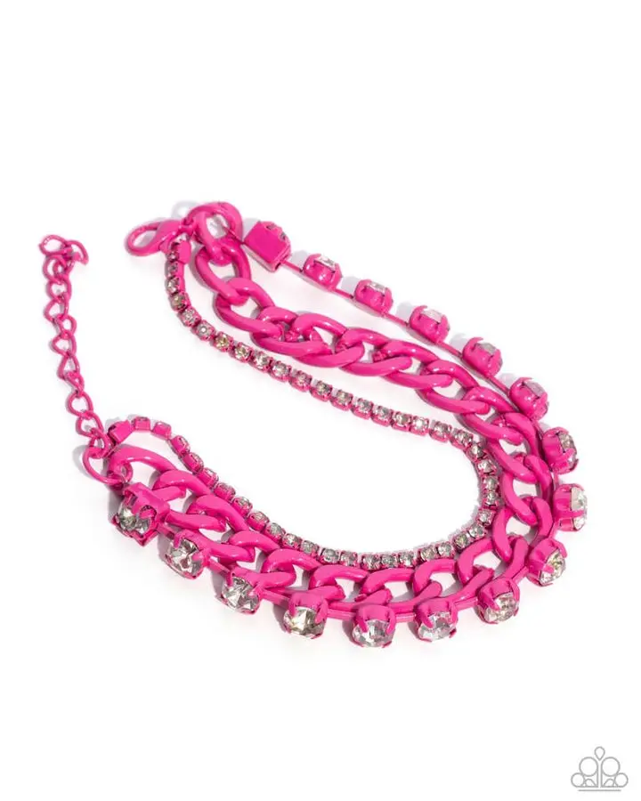 Paparazzi Colorful Canvas - Pink 1