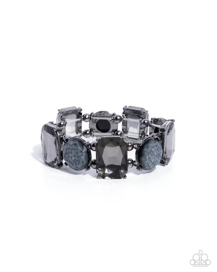 Paparazzi Cloudy Conversation- Black 1