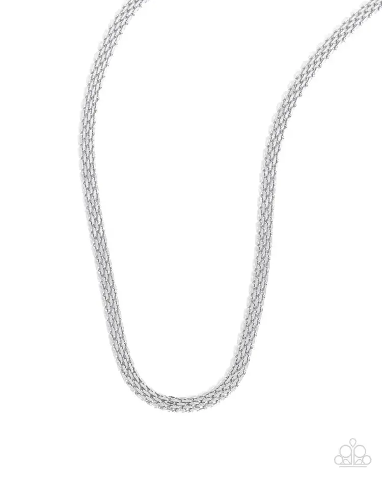 Paparazzi Chained Character - Silver 1