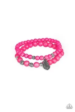 Paparazzi Desert Dove - Pink 1