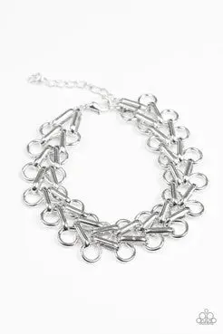 Paparazzi Atlanta Attitude - Silver 1