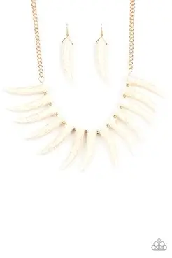Paparazzi Tusk Tundra - White 1