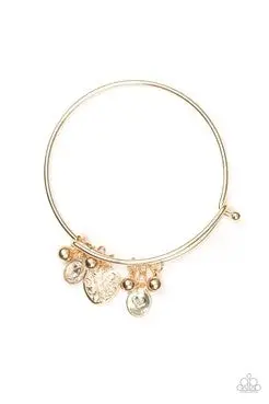 Paparazzi Hampton Hearts - Gold 1