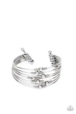 Paparazzi Industrial Intracies - Silver 1