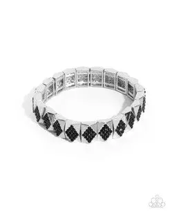 Paparazzi Ornate Outline - Black 1